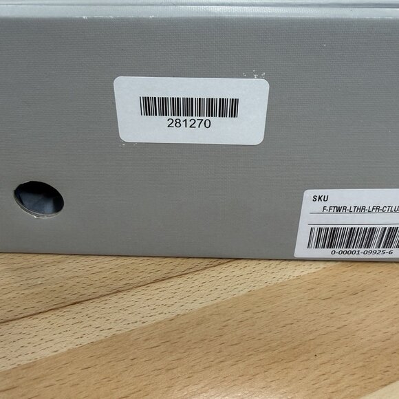 Everlane The Lug Loafer in Black Leather size 11 Women's Chunky Heel - Picture 9 of 9